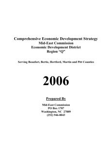Comprehensive Economic Development Strategy - Mid