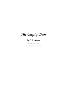 The Empty Door