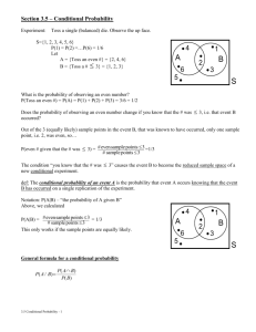CP Stat 3.5 Lesson – Conditional Probability