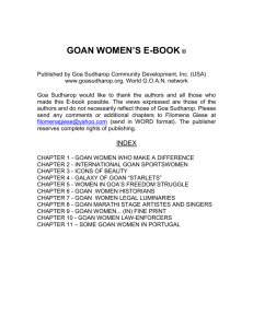Goa Sudharop Women's Ebook