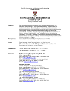 environmental engineering ii