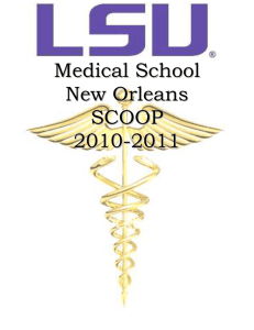 table of contents - School of Medicine