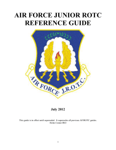 extracurricular chapter 7—afjrotc air force weather agency program
