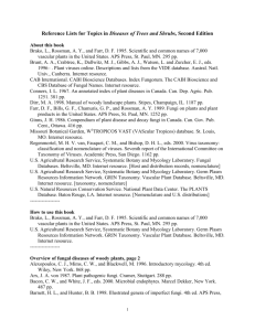 Disease References Sinclair 2005