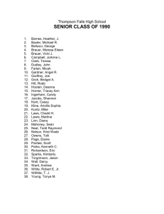1990-1999 - Thompson Falls Public Schools