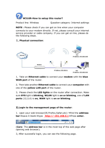 W316R-How to setup this router?