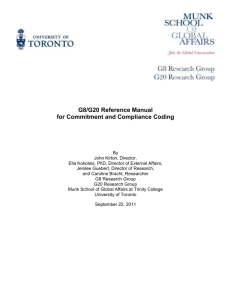 G8 Research Coding Manual