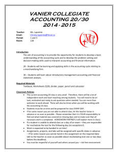 2014 Accounting 20 30 Syllabus