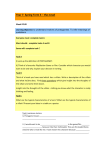 Year 7 NOVEL TERM 3 WEEK 4 diff supported study booklet