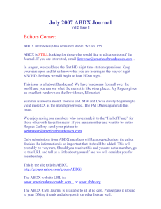 May 2006 ABDX CME Journal