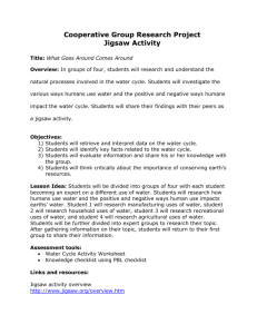 Jigsaw Activity Lesson - Boise State University