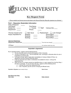 Key Request Form (Word Doc)
