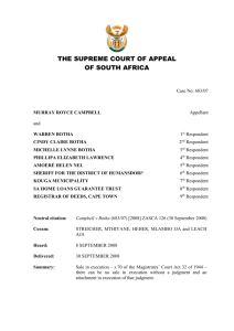 the supreme court of appeal