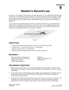 09 Newtons Second Law