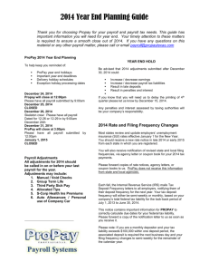 - ProPay Professional Payroll
