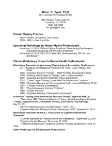 credentials - New Jersey Psychological Association