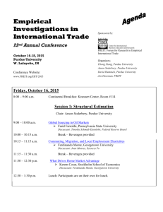 Empirical Investigations in International Trade