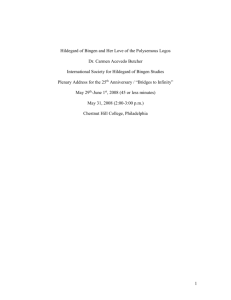 Hildegard of Bingen and the Polysemous Logos