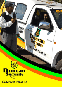 Duncan Security Company Profile