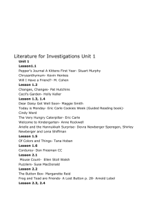 Literature for Investigations