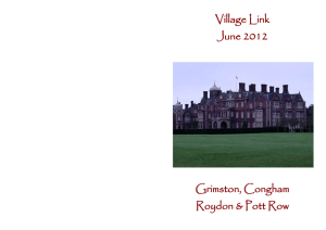 June 2012 - Grimston, West Norfolk