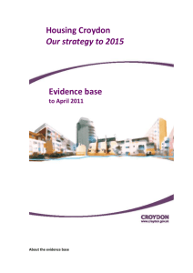 Housing strategy 2011-15 evidence base