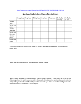 Worksheets Virtual Lab The Cell Cycle And Cancer Worksheet Answers virtual lab the cell cycle and cancer number of cells in each phase interphase