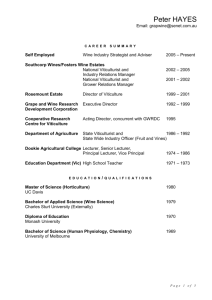 full resume - Agricultural Issues Center