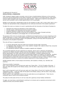 Guidance Notes on Completing an Application