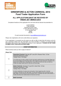 Food Trader Application Form