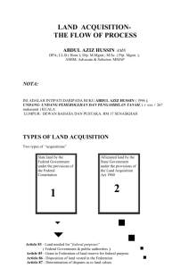 land acquisition