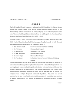 Order No-351 - Delhi Medical Council