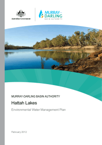 Hattah Lakes Environmental Water Management Plan [doc 3.54 MB]
