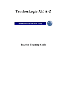 Teacher Logic Manual