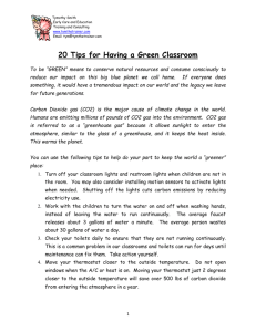 20 Tips for having a Green Classroom