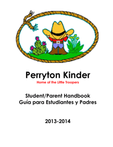 Perryton Kinder - Perryton Independent School District