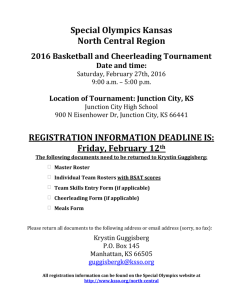 North Central Regional Basketball Packet Information
