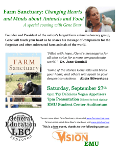 Farm Sanctuary: Changing Hearts and Minds about Animals and F