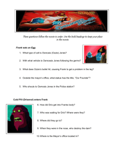 These questions follow the movie in order. Use the bold headings to