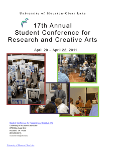 2011 Conference Proceedings - University of Houston