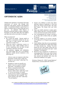 05 Optimistic Kids - City of Greater Geelong