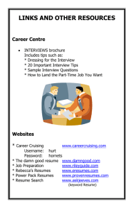 Dressing for the Interview - Frank Hurt Career Centre