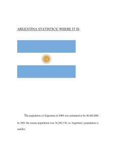 ARGENTINA STATISTICS
