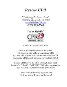 The ABC's Of CPR