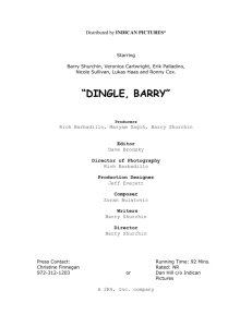 dingle, barry - Indican Pictures