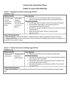 Prentice Hall: United States History Chapter 16: Issues of the Gilded