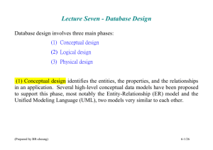 Lecture Notes 7 – Database Design