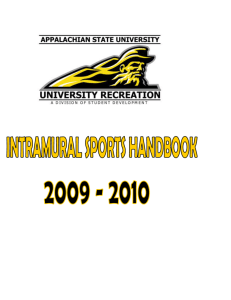 Intramural Sports Mission