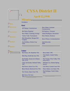 April 1998 Page - CYSA District II
