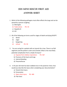Written Test Answers - the Mining Quiz List